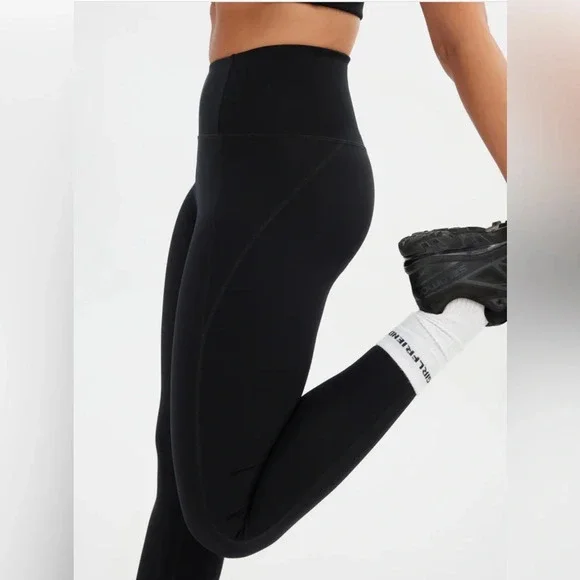 Girlfriend Collective Black Compressive High-Rise Legging size XS - Picture 2 of 10